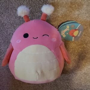 🔥RARE - Silver Tag‼️ Squishmallows Shane the Grasshopper